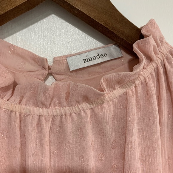 Mandee pink sleeveless blouse - Picture 2 of 4